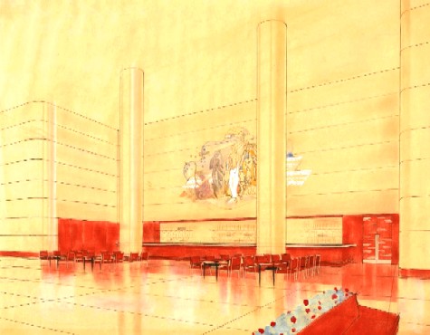 Bar-Fumoir at the Trocadero Theater